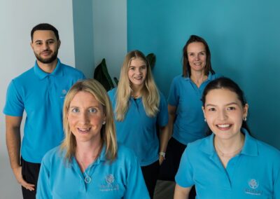 Newbury Chiropractic Team selfie